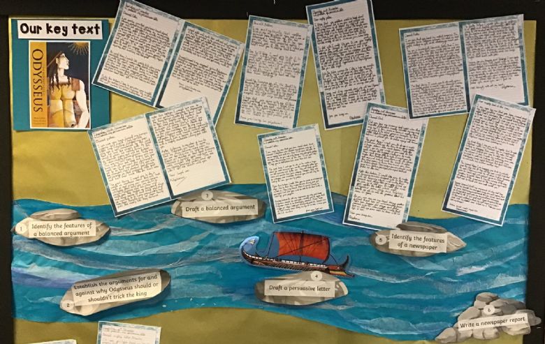 Year 5 English display